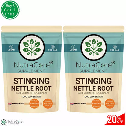 Stinging Nettle Root Capsules 5500mg-(5% Lingnans , 2% ?-Sitosterol )-100%Vegan