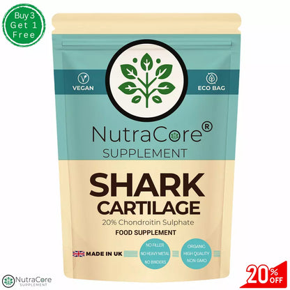 Shark Cartilage Capsule, 600mg-(20% Chondroitin)-Anti-Inflammatory &Joint Health