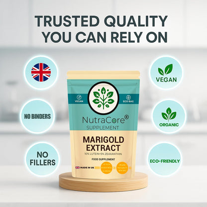 Lutein Marigold 550mg Capsules | Lutein & Zeaxanthin | Vision Support