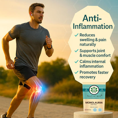 Monolaurin Capsules 550mg | Immune Health Support | 95% Pure | Vegan