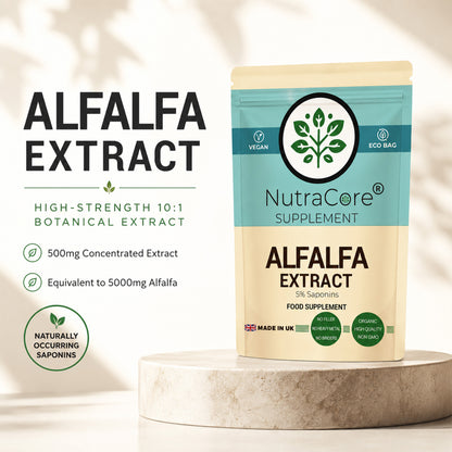 Alfalfa Extract 5000mg Capsules | 10:1 Extract | Vegan Supplemen