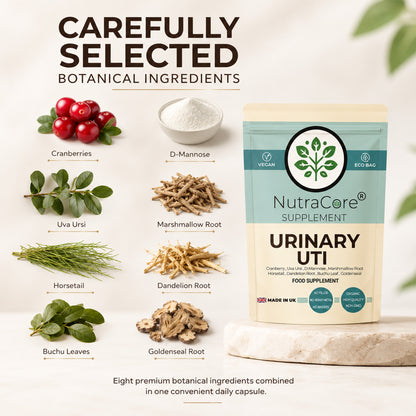 Urinary Tract Complex 700mg Capsules | Cranberry & D-Mannose | Vegan