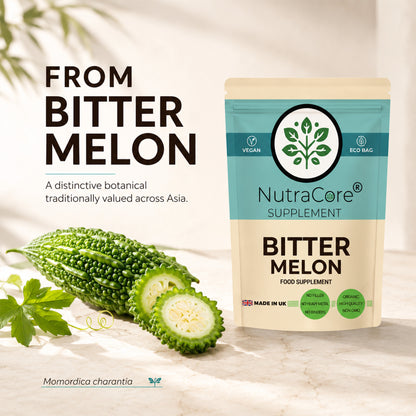 Bitter Melon 6000mg Capsules | 30% Charantin | Vegan Formula