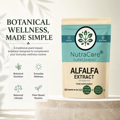 Alfalfa Extract 5000mg Capsules | 10:1 Extract | Vegan Supplemen