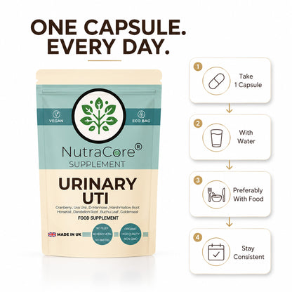 Urinary Tract Complex 700mg Capsules | Cranberry & D-Mannose | Vegan