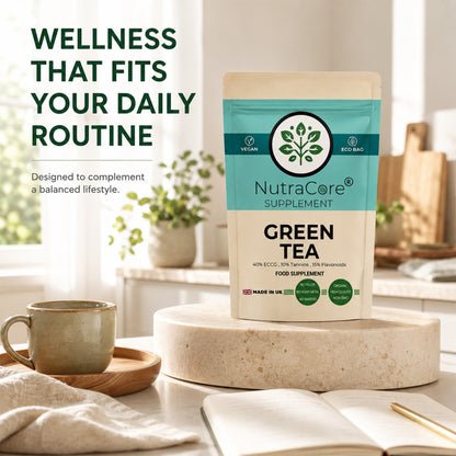 Green Tea Extract 5500mg Capsules | EGCG 40% | Vegan Formula