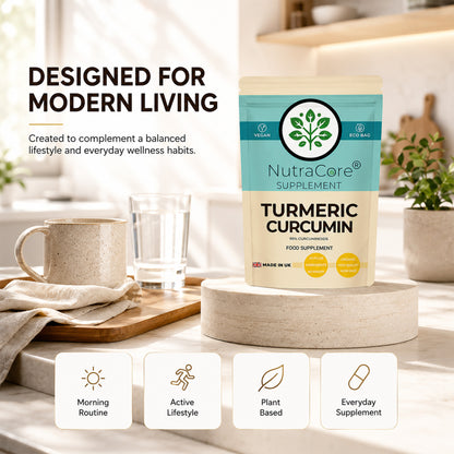 Turmeric Curcumin 6000mg Capsules | 95% Curcuminoids | Vegan Formula