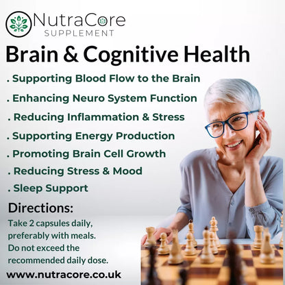Maqui Berry Capsules 5500mg(40% Anthocyanins)Gut &Eye Support-100%Vegan &Natural